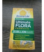 Renew Life Adult 50+ Probiotic, Ultimate Flora, 25 Billion, 30 Capsules ... - $14.73