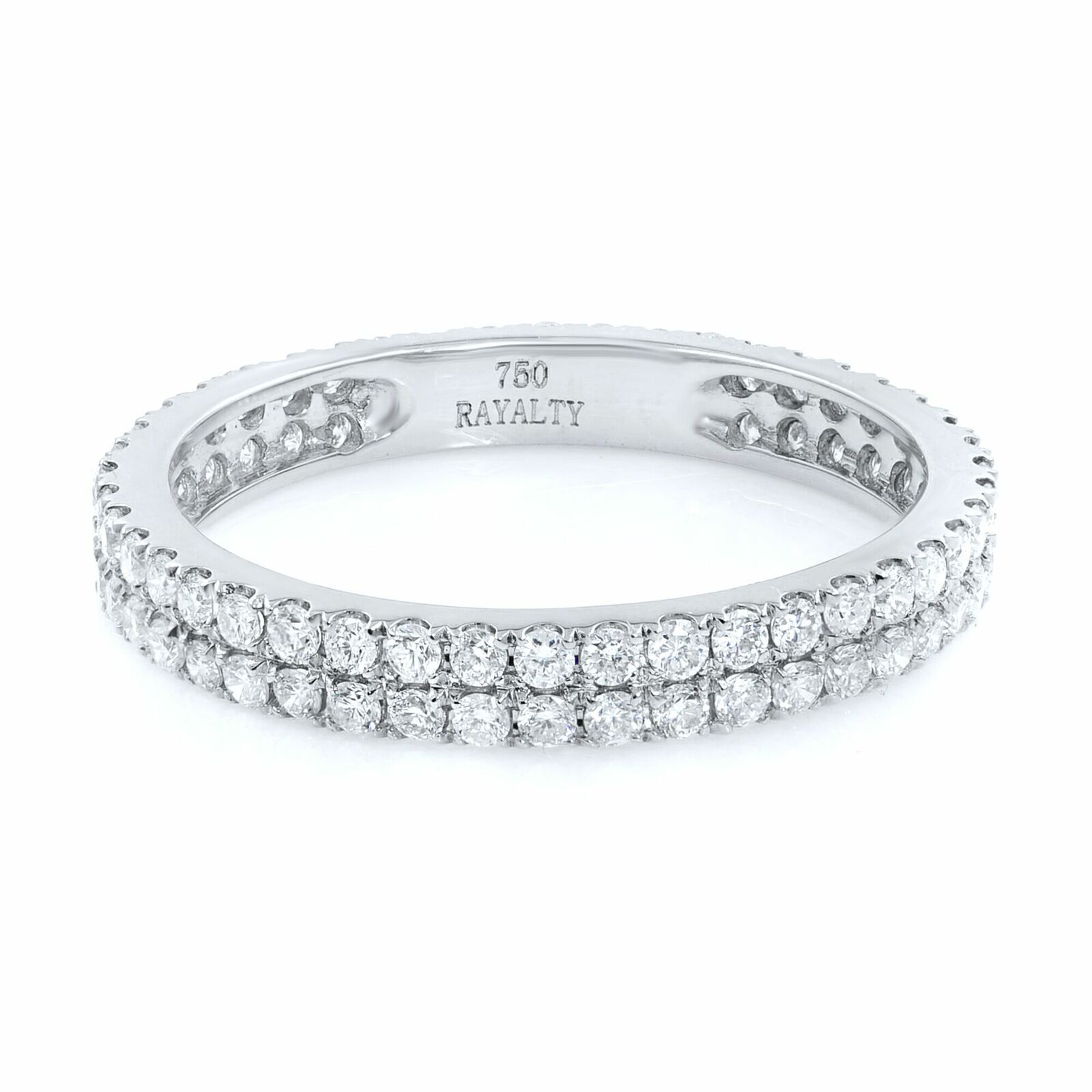 double row anniversary band