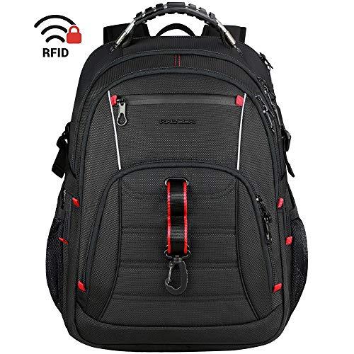 KROSER Travel Laptop Backpack 17.3 Inch Large Computer Backpack Stylish ...