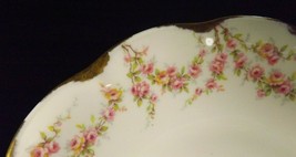 Theodore Haviland New York Varenne Cereal Bowl 6 1/4&quot;-Pink Roses-Newer Mark - $13.81