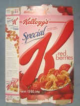 2002 Mt Cereal Box Kellogg's Special K Red Berries [Y155B3a] - $11.52