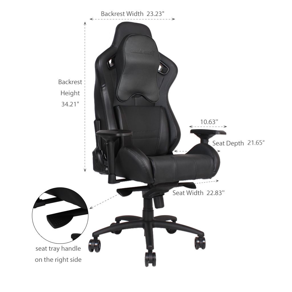 Anda Seat Dark Knight - Desks & Home Office Furniture