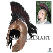 Punk Trojan Helmet Medieval Gladiator War Battle Helmet - LARP, Reenactment