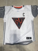 Sample White 2016 World Cup Of Hockey Adidas Boy's Jersey Size Lg - $18.70