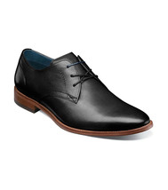 Florsheim Flex Plain Toe Oxford Men's Shoes Classic Black Leather 14318-001 - $125.00
