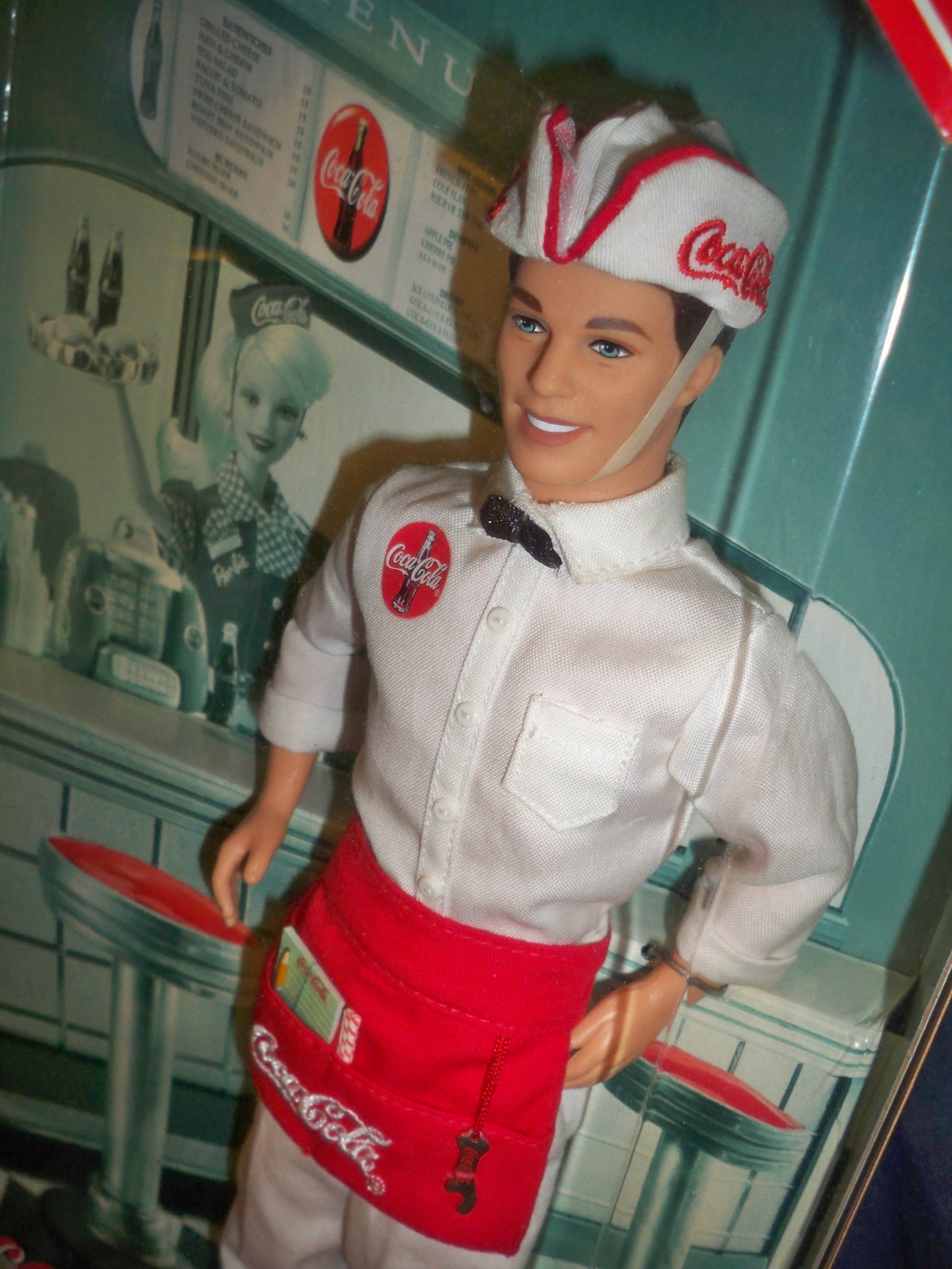 coca cola ken doll