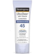 Neutrogena Ultra Sheer Dry-Touch Sunscreen 45 Light Weight 3 oz. / 88 ml - $5.93