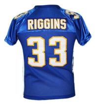 Tim Riggins #33 Friday Night Lights Movie New Men Football Jersey Blue Any Size image 5