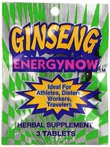 ENERGY NOW GINSENG HERBAL SUPPLEMENT 36 PACKS - $14.91
