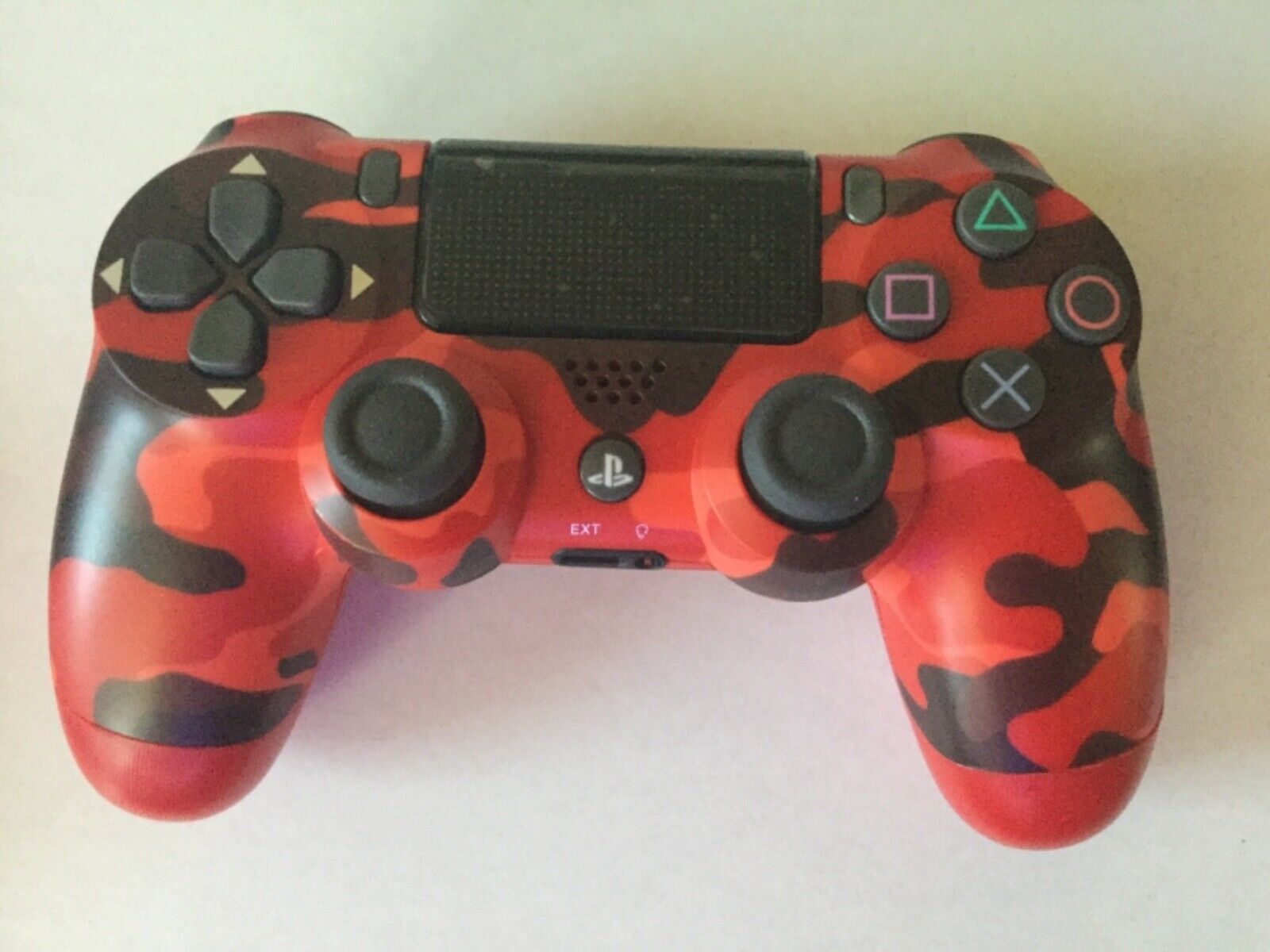 sony dualshock 4 red camo wireless controller