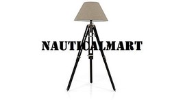 Nauticalmart Handloom Ajustable Tripod Floor Lamp Base For Living Room