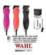 Wahl Power Grip SUPER 2-SPEED CLIPPER&amp;ULTIMATE 10 Blade SET*Dog Horse Gr... - $237.49+