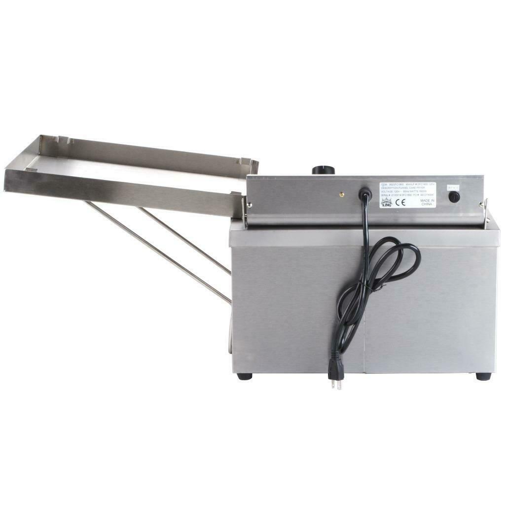 Carnival King 25 lb. Electric Countertop Funnel Cake / Donut Fryer