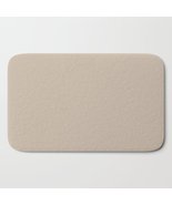 Beige / Taupe / Tan / Khaki Solid Color Microfiber Memory Foam Bath Mat - $28.99+