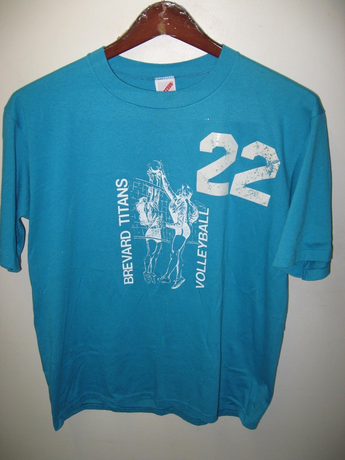 Brevard Community College Tee - Cocoa FL Vintage 1980's Volleyball T ...