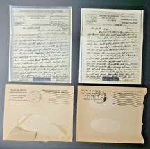 1945 War Navy Department V Mail Letters Navy Sgt Parents Willisville IL ... - $24.99