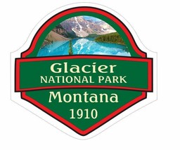 Glacier National Park Sticker Decal R874 You Choose Size - $1.45+