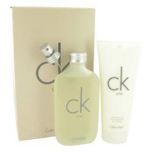 Calvin Klein CK One Perfume 6.7 oz Eau De Toilette Spray 2 Pcs Gift Set image 1