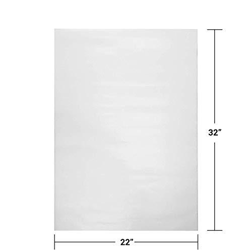 TYH Supplies 200 Large Sheets Newsprint Packing Paper Unprinted Blank ...