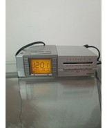 Timex Model T434S Nature Sounds Alarm Clock AM/FM Radio-Tested /Works - $32.73