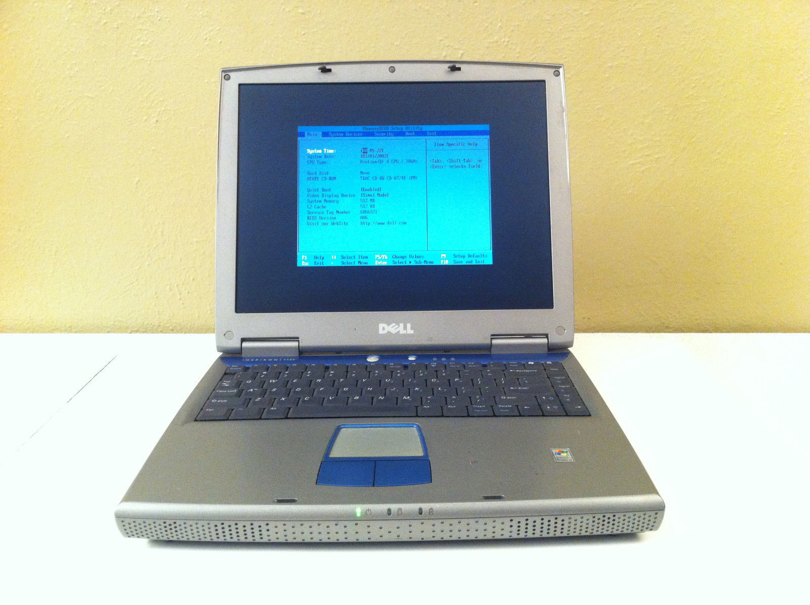 Dell Inspiron 1100 Laptop Computer Pc Laptops And Netbooks 5013
