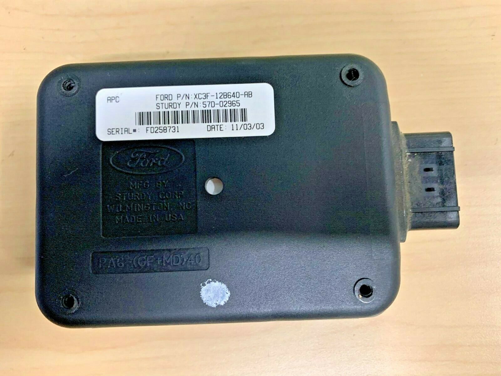 Ford Power Take Off PTO Aux RPM Control Module XC3F-12B640-AB Sturdy ...