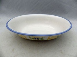 Pfaltzgraff Summer Breeze - one Oval vegetable/serving bowl - 8 1/4" long - $6.92
