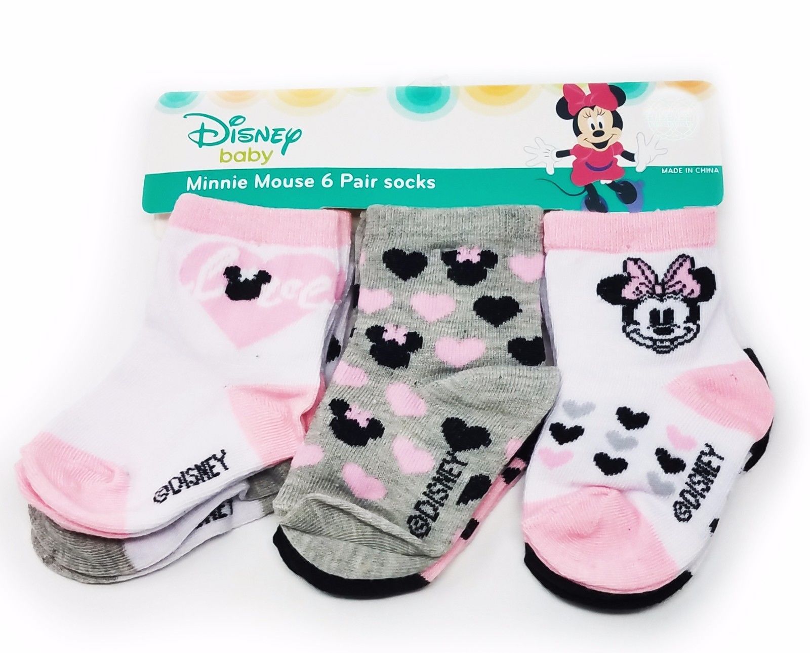 minnie mouse baby socks