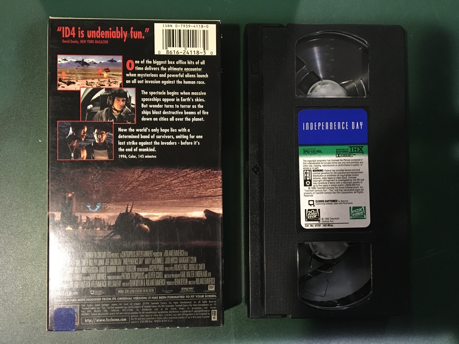 Independence Day VHS - VHS Tapes