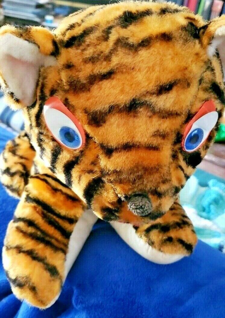 vintage tiger plush