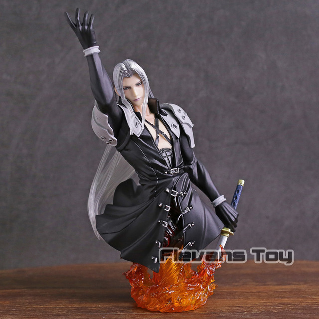 giant sephiroth statue