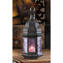 Purple Moroccan Style Lantern - $24.00