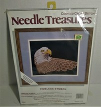 Counted Cross Stitch Needle Treasures Eagle NIP USA - $11.00