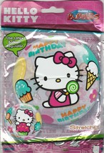 Sanrio Hello Kitty by Qualatex Bubbles 22"  Stretchy Plastic Balloon  ~ ranjacuj - $9.90