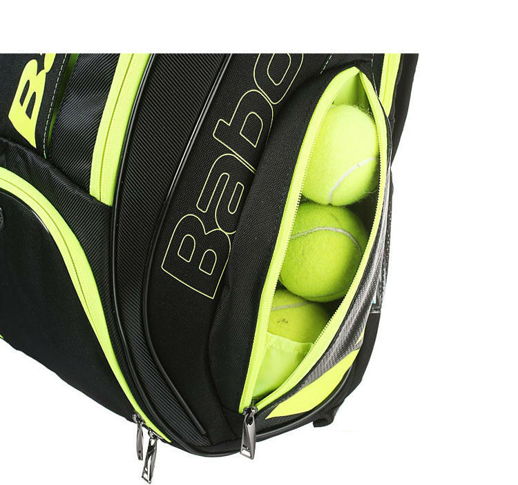Babolat Pure Aero Tennis Backpack Bag Yellow Black Racket Racquet NWT