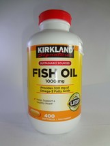 Kirkland Signature Fish Oil 1000mg, 400 Softgels - $19.75
