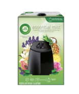 Air Wick Essential Oils Mist Diffuser, Black, 3 AA Batteries Included - $14.79