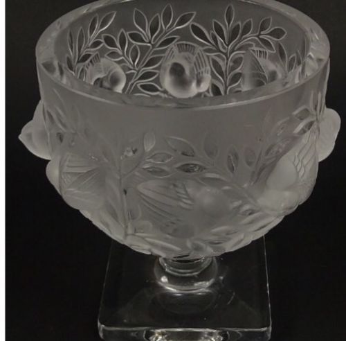 Lalique Elisabeth Vase Mint And 43 Similar Items