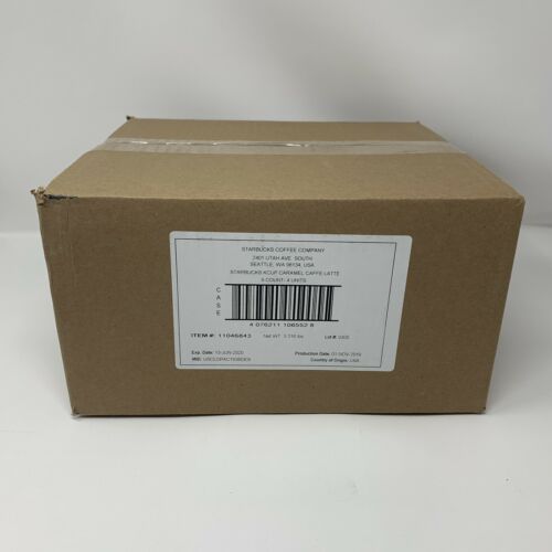 starbucks caramel caffe latte 2 step k cups