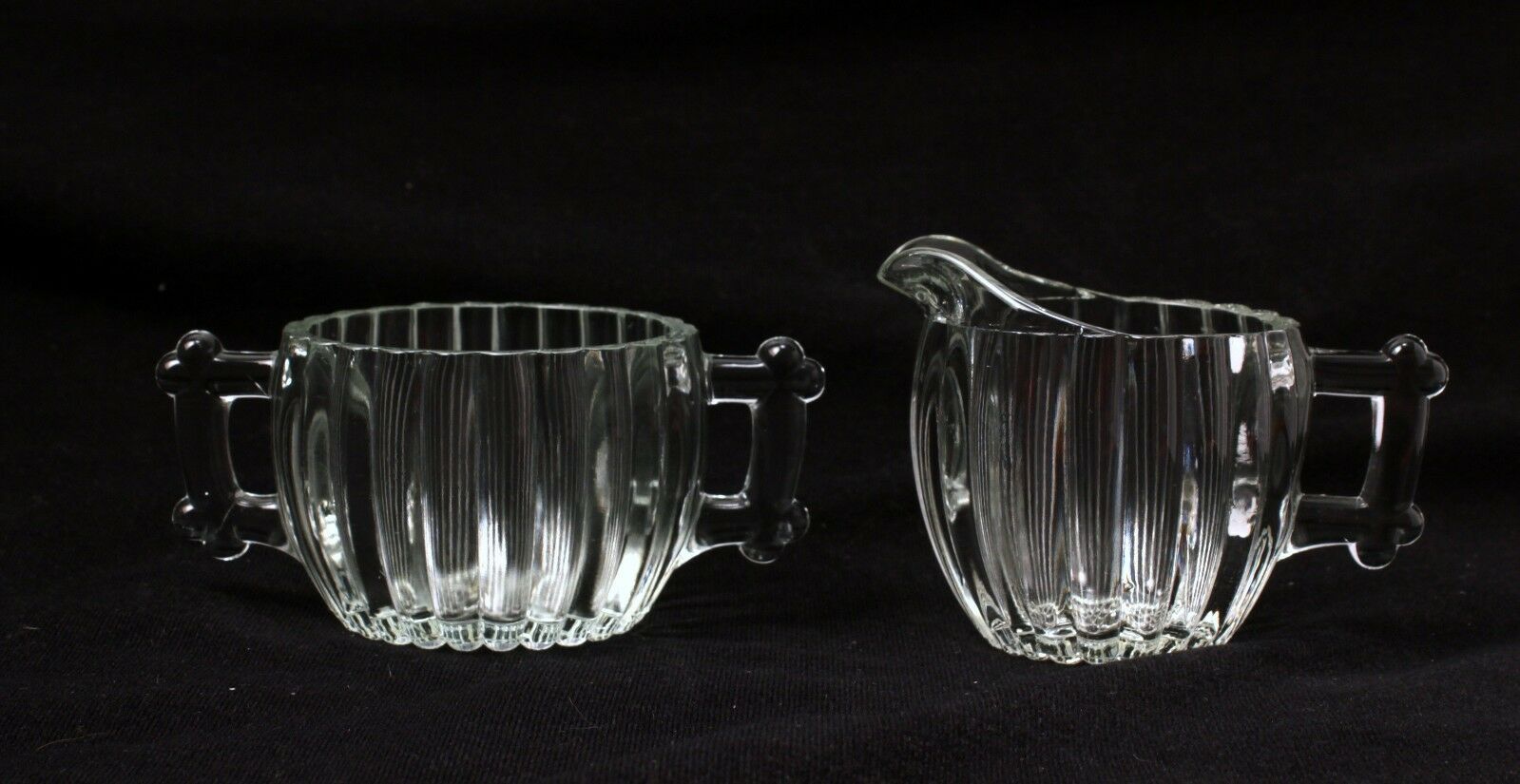 Primary image for Jeannette National Creamer and Sugar Set Pristine Condition