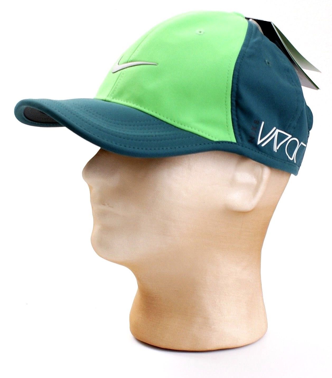 Nike Golf Dri Fit Green Ultralight Tour Cap Adjustable RZN Golf Cap Hat