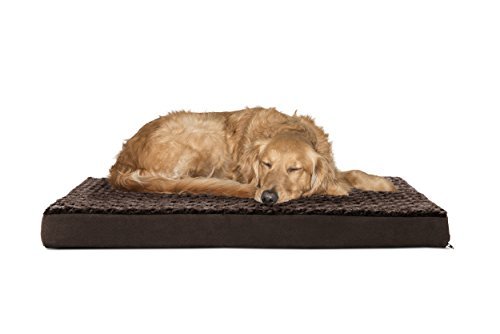 grey soft dog bed