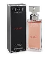 ETERNITY FLAME * Calvin Klein 3.4 oz / 100 ml Eau de Parfum &quot;EDP&quot; Women ... - $45.80