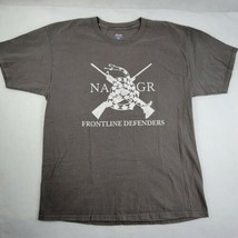 NAGR 2nd Amendment Mens (Hanes Beefy-T) Crew Neck T-Shirt Short Sleeve L... - $10.97