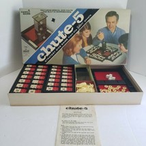 VTG 1973  Chute-5 board game E.S Lowe Milton Bradley Complete Rare See P... - $24.84