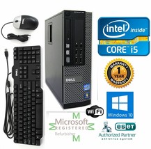 Lot 4 Dell Computer 990 Core i5-2400 SFF PC 3.10Ghz 8GB 240GB SSD Win 10... - $569.00