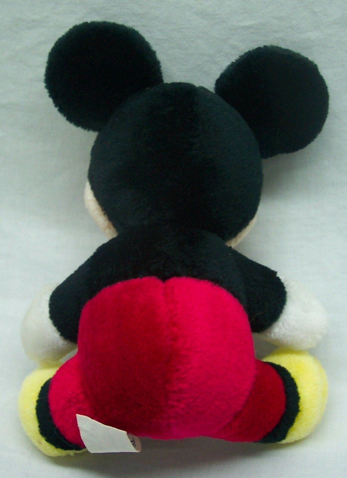 white mickey mouse stuffed animal