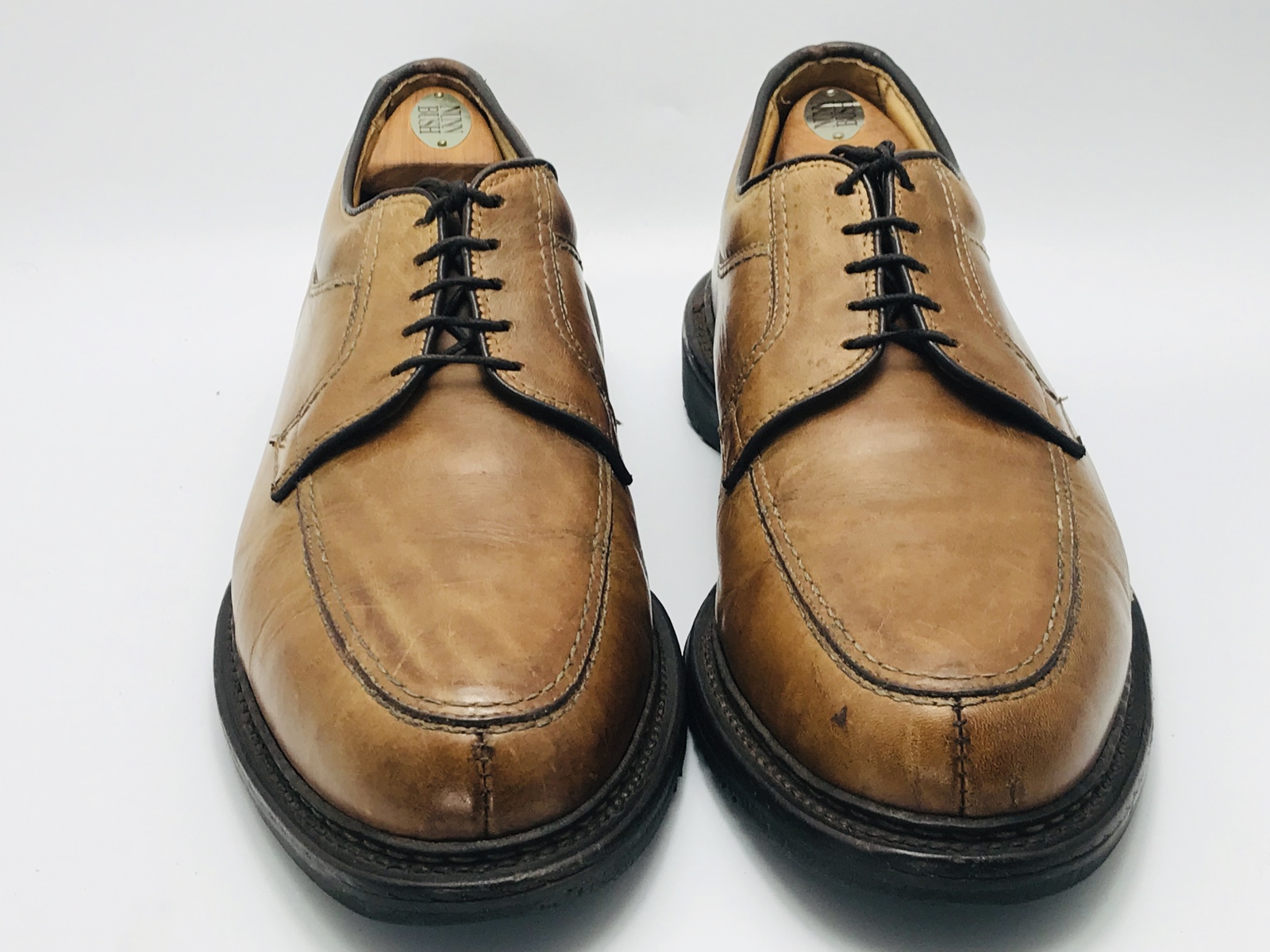 Allen Edmonds Men's Wilbert Comfort Shoe Oxford Tan Leather Size 10.5C ...
