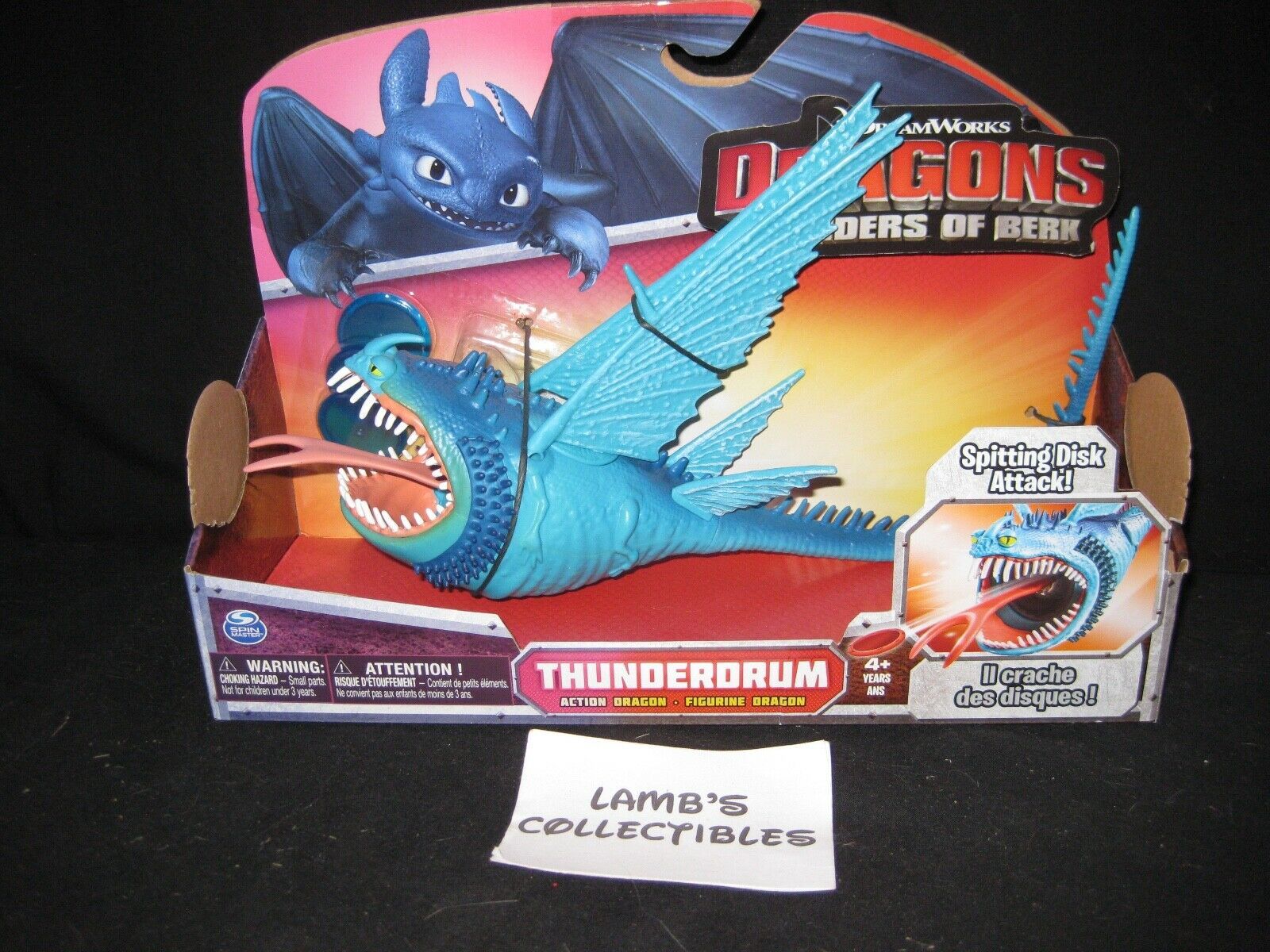 Thunderdrum Dragon How to Train Your Dragon Defenders of Berk Action