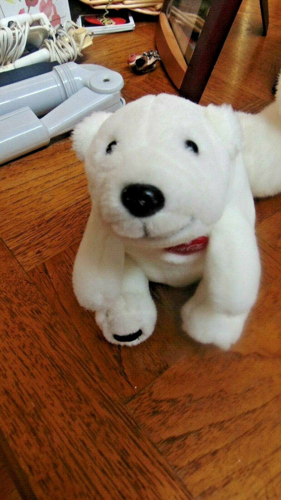 coca cola bear plush